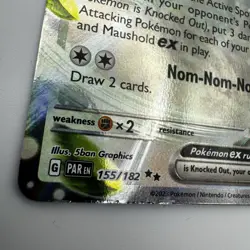 Pokemon TCG Maushold EX 155/182 S&V Paradox Rift Half Art Card NM - Image 2