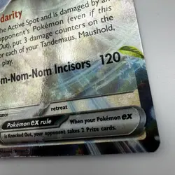 Pokemon TCG Maushold EX 155/182 S&V Paradox Rift Half Art Card NM - Image 3