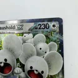 Pokemon TCG Maushold EX 155/182 S&V Paradox Rift Half Art Card NM - Image 4