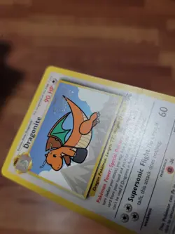 MP! Dragonite #5 Movie Black Star Promo WB Stamp WoTC Rare Pokemon TCG Card - Image 3