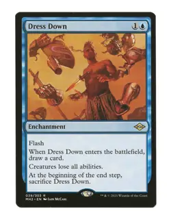 Dress Down MTG Enchantment Card Modern Horizons 2 1x NM Magic the Gathering - Image 1