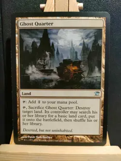 Ghost Quarter - Innistrad -Uncommon - NM to LP (see pics) - MTG - Image 1