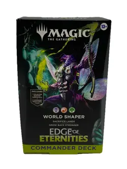 Magic: The Gathering Edge of Eternities Commander Deck Sacrifice la World Shaper - Image 1