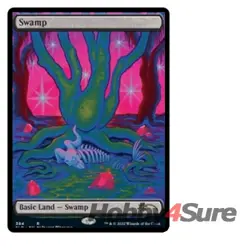 Swamp (384) M/NM Magic: The Gathering MTG Secret Lair - Image 1