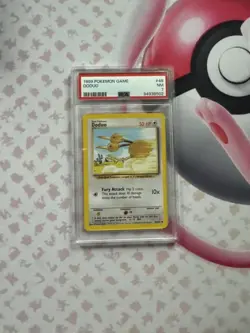 Pokemon TCG Near Mint 7 Doduo Base Set Unlimited 1999 #48/102 - Image 1