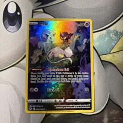 Full Art Holo Mew GG10/GG70 Pokemon TCG Card Crown Zenith Galarian Gallery 2023 - Image 1