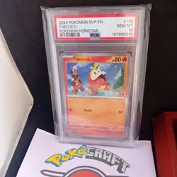 PSA 10 Fuecoco 192 Scarlet & Violet Black Star Promo Stamped Holo Pokemon TCG - Image 2