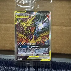 Moltres Zapdos Articuno GX Hidden Fates Pokemon Black Star Promo SM210 - SEALED - Image 3