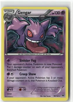 Gengar, Pokemon XY - BREAKthrough Holo Rare, 60/162 LP - Image 1