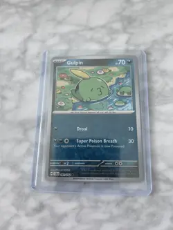 Gulpin 091 Sv07: Stellar Crown Reverse Holo Pokemon NM - Image 1
