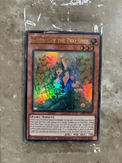 Yugioh! Goddess of the Two Sides Lost Art LART-EN079 Factory Sealed - Image 1