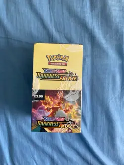 Darkness Ablaze Sealed Half Booster Box 18 Packs Pokemon Card UK EU Exclusive - Image 1
