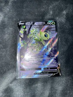 Celebi V Alternate Alt Art SWSH Fusion Strike Near Mint Pokemon Card 245/264 - Image 2