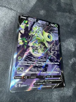 Celebi V Alternate Alt Art SWSH Fusion Strike Near Mint Pokemon Card 245/264 - Image 5