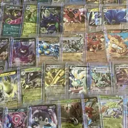 100x Pokemon EX/V Card Lot Ultra Rare Holo Mint / Near Mint Random Mix Japanese - Image 1