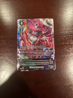 Digimon Card Game Warudamon EX10-019 SR Alternate Art Sinister Order NM - Image 4