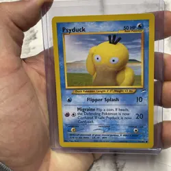 Pokemon TCG Psyduck Neo Destiny Vintage Card 79/105 LP+ Pokemon Vtg Nintendo - Image 1