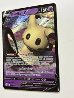 Mimikyu V 062/163 2021 Pokemon Battle Styles Full Art Ultra Rare - Image 3