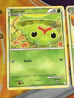 D873 POKEMON TCG BLACK & WHITE CATERPIE 57 METAPOD 46 LP-MP 2011 - Image 2