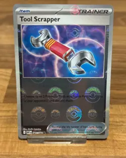 Tool Scrapper (Poke Ball Pattern) 085/086 Sv: White Flare Holo Pokemon - Image 1