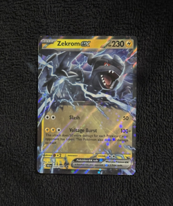 Zekrom ex 034/086 - Pokemon TCG: Black Bolt - Double Rare ex Holo MINT! - Image 1