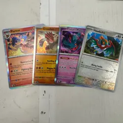 Pokemon Card & Tin Bundle w/ Pokemon, Reverse/Holo Cards, Energy & Trainer Cards - Image 4
