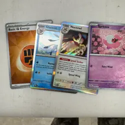 Pokemon Card & Tin Bundle w/ Pokemon, Reverse/Holo Cards, Energy & Trainer Cards - Image 5
