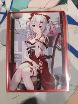 Nakiri Ayame hololive Anime Card Sleeves *NEW* 60ct - Image 2