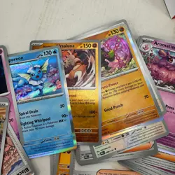 Pokemon Card & Tin Bundle w/ Pokemon, Reverse/Holo Cards, Energy & Trainer Cards - Image 3