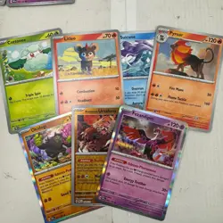 Pokemon Card & Tin Bundle w/ Pokemon, Reverse/Holo Cards, Energy & Trainer Cards - Image 4