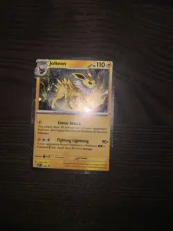 Jolteon SVP169 Cosmos Holo Black Star Promo Pokemon TCG Card - Image 1
