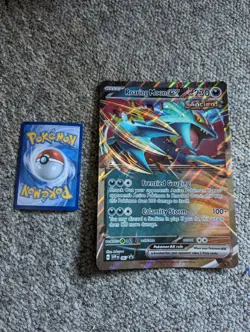Roaring Moon ex 067 Jumbo Oversized Black Star Promo SVP Pokemon Card Holo Foil - Image 1