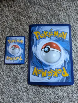 Roaring Moon ex 067 Jumbo Oversized Black Star Promo SVP Pokemon Card Holo Foil - Image 2