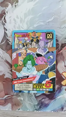 Carte Dragon Ball Carddass Part 3 Grand Combat 568 Super Battle card Freezer rar - Image 1