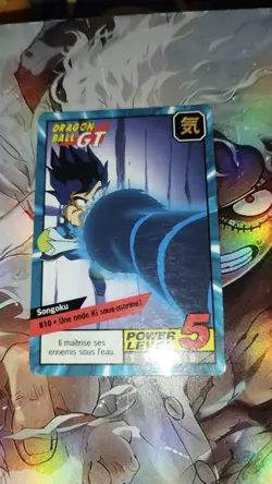 Carte Dragon Ball GT Grand Combat Part 9 810 Power Level Super battle card Z - Image 1