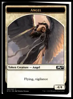 Core Set 2019 #1 Angel Token - Image 1
