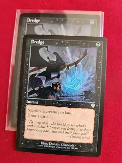 Dredge - Invasion - MTG Magic - Uncommon - Black Instant - Image 1