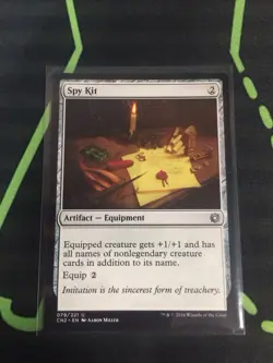 MTG Magic The Gathering Spy Kit CN2 Artifact Commander - Image 1