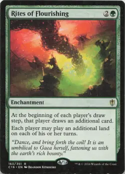 Rites of Flourishing R Commander 2016 163 - LP MTG - Image 1