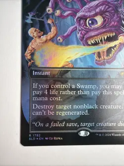 Beholder's Death Ray - Snuff Out (Rainbow Foil) Secret Lair Drop Foil - Image 5