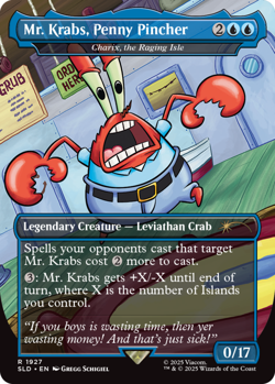 MTG Secret Lair SpongeBob SquarePants Legends of Bikini Bottom Foil In-hand - Image 5