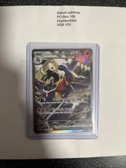 Cynthia’s Garchomp EX 232/182 Special Illustration Rare Destined Rivals Pokemon - Image 1