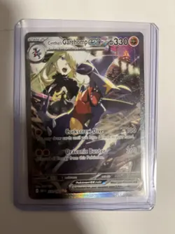 Cynthia’s Garchomp EX 232/182 Special Illustration Rare Destined Rivals Pokemon - Image 3