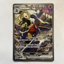 Cynthia’s Garchomp EX 232/182 Special Illustration Rare Destined Rivals Pokemon - Image 5