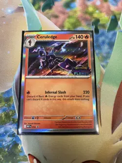 Pokemon Phantasmal Flames Ceruledge Promo #014 NM SHIPS NOW - Image 1