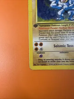 Pokemon TCG Machamp 008/102 Deck Exclusives Holo Damaged Free Shipping! - Image 3