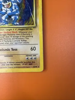 Pokemon TCG Machamp 008/102 Deck Exclusives Holo Damaged Free Shipping! - Image 4