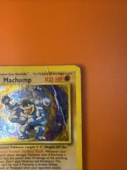 Pokemon TCG Machamp 008/102 Deck Exclusives Holo Damaged Free Shipping! - Image 5