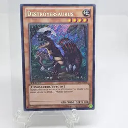 SPANISH, Destroyersaurus - NM - LCJW-EN158 - Secret Rare - 1st. - Yu-Gi-Oh! TCG - Image 1