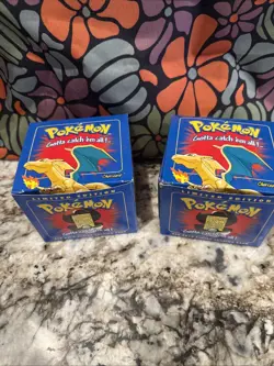 1999 Burger King Pokemon Charizard 23k Gold Plated Card And Pokeball SEALED - Image 1